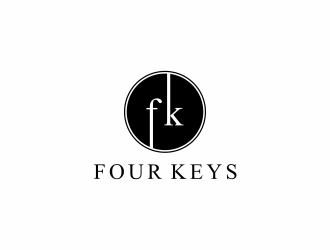 Four Keys logo design by ammad