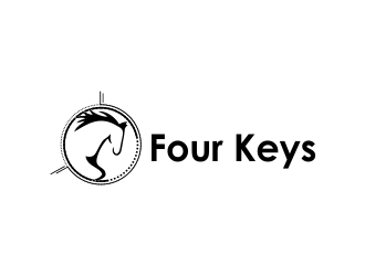 Four Keys logo design by ROSHTEIN