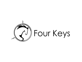Four Keys logo design by ROSHTEIN