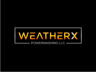 WeatherX Powerwashing LLC logo design by Asani Chie