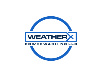 WeatherX Powerwashing LLC logo design by RIANW