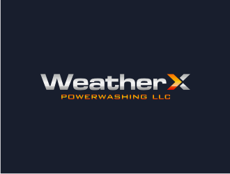WeatherX Powerwashing LLC logo design by Asani Chie