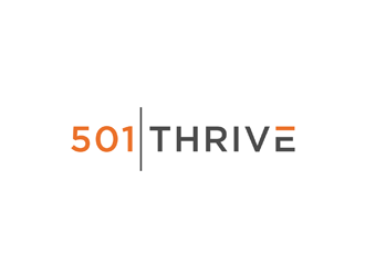 501 Thrive logo design by johana