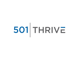 501 Thrive logo design by oke2angconcept