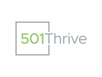 501 Thrive logo design by lexipej