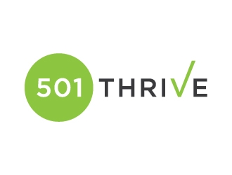501 Thrive logo design by Fear