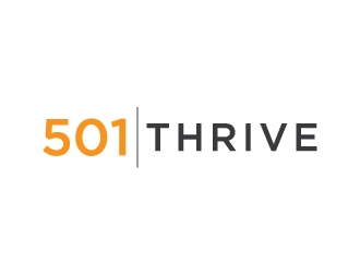 501 Thrive logo design by Fear