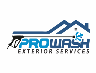 Pro Wash Exterior Services  logo design by mletus