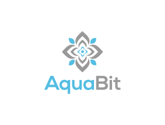 AquaBit logo design by RIANW