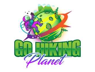 Go Hiking Planet logo design by ARALE