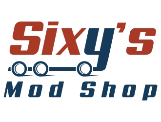 Sixys Mod Shop logo design by Suvendu