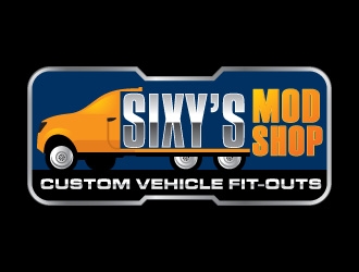 Sixys Mod Shop logo design by Suvendu