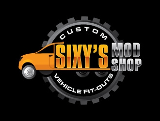 Sixys Mod Shop logo design by Suvendu