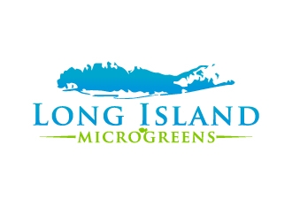 Long Island Microgreens logo design by 35mm