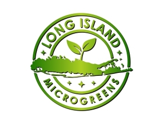 Long Island Microgreens logo design by mercutanpasuar