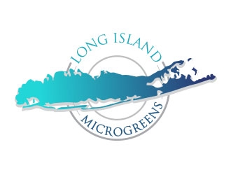 Long Island Microgreens logo design by Vincent Leoncito