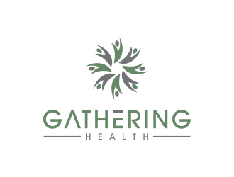Gathering Health  logo design by oke2angconcept