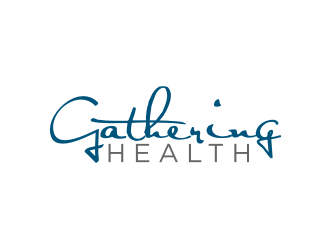 Gathering Health  logo design by logitec