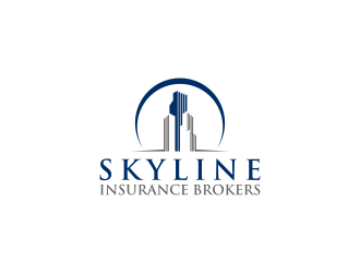 Skyline Insurance Brokers logo design by pakNton