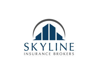 Skyline Insurance Brokers logo design by anchorbuzz