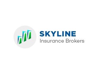 Skyline Insurance Brokers logo design by N1one