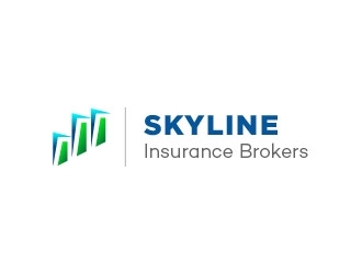Skyline Insurance Brokers logo design by N1one