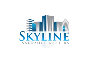 Skyline Insurance Brokers logo design by nikkl