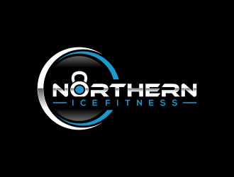 Northern ICE Fitness logo design by ubai popi