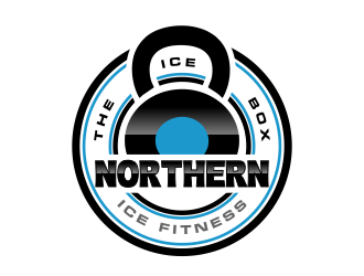 Northern ICE Fitness logo design by done
