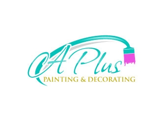 A Plus Painting & Decorating logo design by uttam