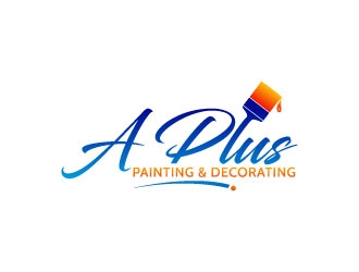 A Plus Painting & Decorating logo design by uttam