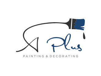 A Plus Painting & Decorating logo design by nurul_rizkon