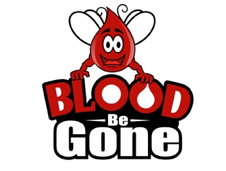 Blood Be Gone logo design by DreamLogoDesign