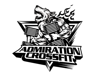 Admiration Crossfit logo design by shere