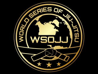 WSOJJ WORLD SERIES OF JIU-JITSU logo design by jaize
