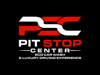 Pit Stop Center logo design by johana