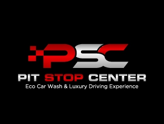 Pit Stop Center logo design by labo