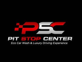 Pit Stop Center logo design by labo