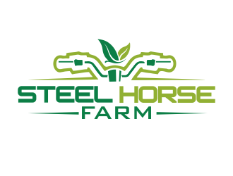 Steel Horse Farm  logo design by YONK