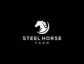 Steel Horse Farm  logo design by ubai popi