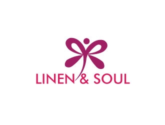 Linen & Soul logo design by Erasedink