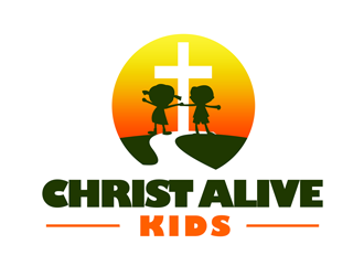 Christ Alive Kids logo design by kunejo