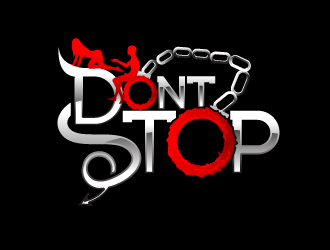 Dont Stop logo design by schiena