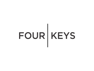 Four Keys logo design by oke2angconcept