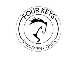 Four Keys logo design by Erasedink