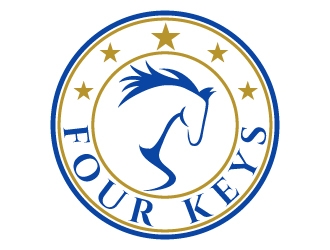 Four Keys logo design by nexgen