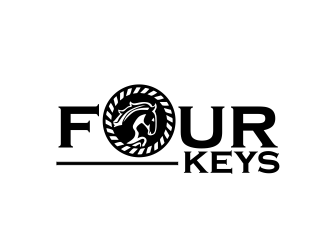 Four Keys logo design by serprimero