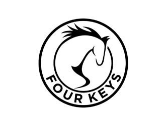 Four Keys logo design by logolady