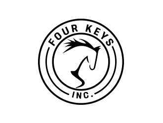 Four Keys logo design by keylogo