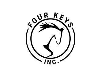 Four Keys logo design by keylogo
